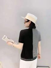 夏季小衫黑色，白色，女装，开心依典