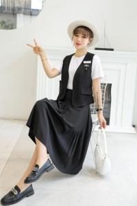 超薄垂感显瘦三件套,女装,菲雪妮