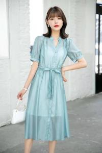 现货）两件套天丝裙,女装,伊娜蕾尔