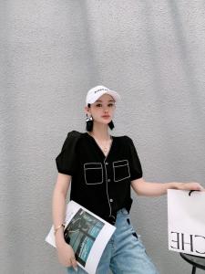 短袖上衣，小衫，女装，时尚组合