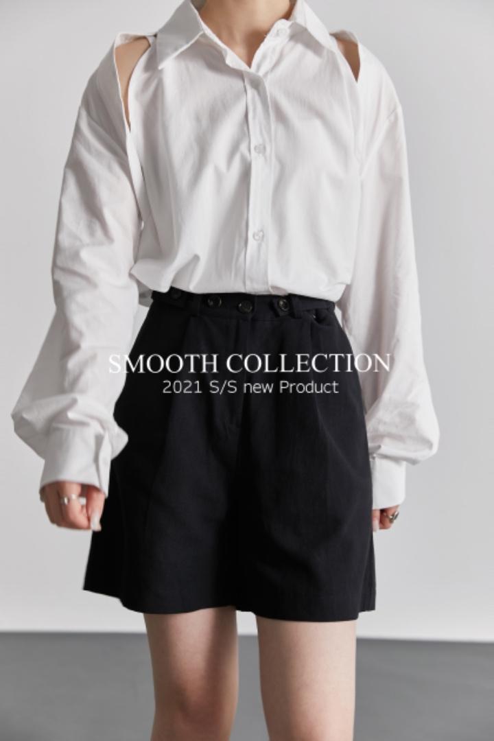 短裤黑色sm，女装，SMOOTH
