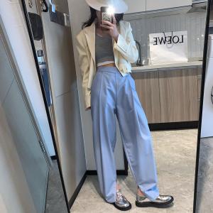 7978高腰开叉萝卜裤,女装,XTZ style