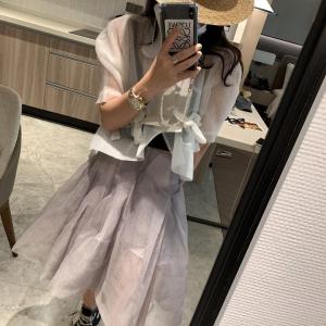 欧根纱裙裤,女装,XTZ style