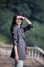 现货灰与黄的搭配辉煌未来，女装，千浪依族