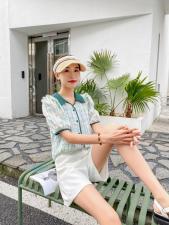 格子百搭款小衫，女装，百变诱惑