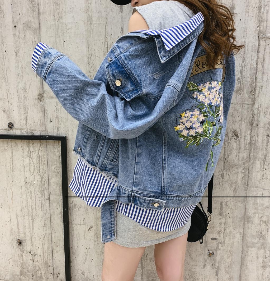 2021年春夏欧韩时尚系列牛仔外套，女装，R2