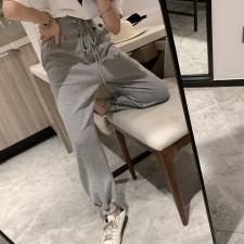 8965气眼高腰卫裤，女装休闲裤，XTZ style