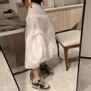 褶皱半身裙,女装半身裙,XTZ style