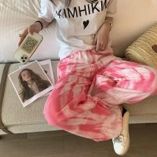 82188扎染卫裤，女装休闲裤，XTZ style