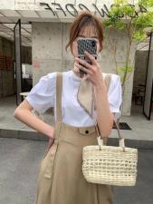 YGZ983背带裤女2021夏季新款韩版宽松休闲洋气减龄潮，女装，衣宫主