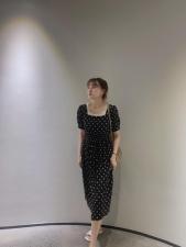 【现货】波点连衣裙，女装连衣裙，驿谷