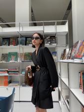 早春新品高级复古可拆卸领西装外套，女装西装，AUDREY WANG