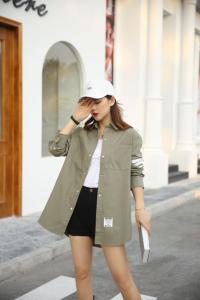 2021春款新款外套,女装,红雀纺