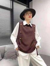 春款真二件套，女装，娇姿百合