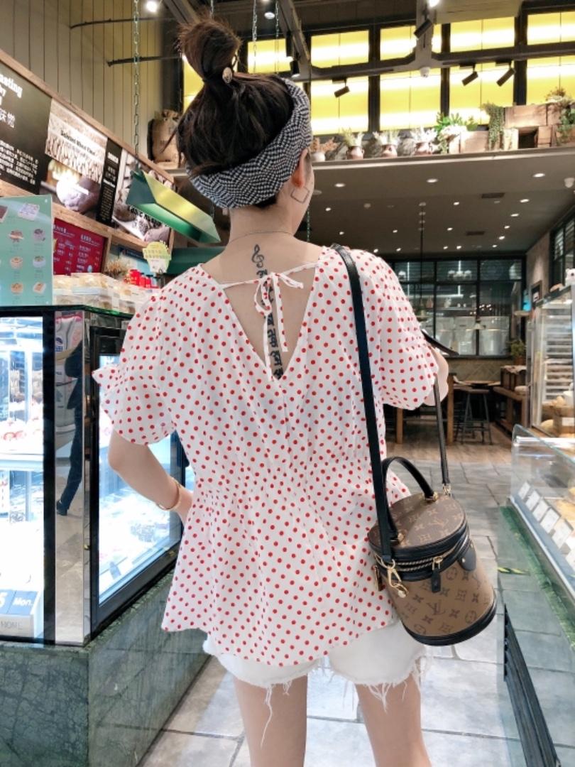 一杭主推款点点娃娃衫，女装，一杭