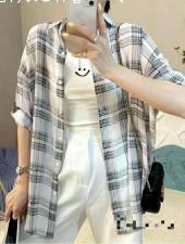 现货夏装防晒2件套衬衣，女装，泰靡