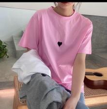 精致刺绣桃心??单穿内搭美美哒，女装，zge