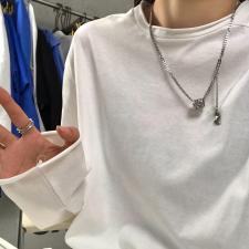 百搭白T面料舒适柔软，女装，Queena PHoebe
