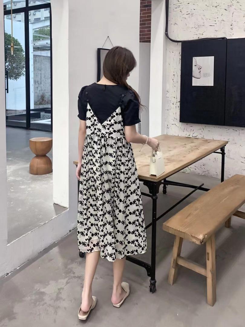 【现货】夏季新款两件套连衣裙，女装连衣裙，芷炫