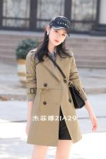春季新款、韩双斜棉【挺阔不易变形，适合各种高矮胖瘦群体】，女装，杰菲娜