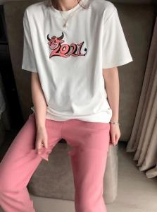 DG870牛年新款印花T,女装,L·H·X
