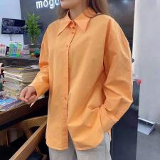 春装新款亮色衬衣，女装，蘑菇兄弟
