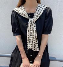 披肩连衣裙，女装连衣裙，Linda Jean