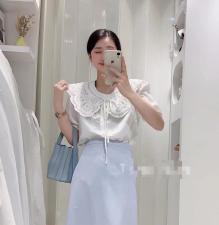 夏季新款短袖上新中，，女装，时代公主
