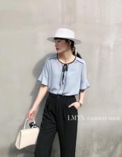 飘逸气质高雅小衫，女装，兰魅依生
