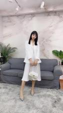 现货醋酸套装，女装职业装，艾涵
