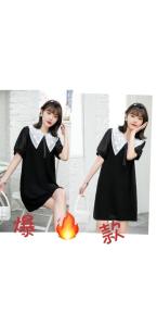 休闲美少女连衣裙,女装连衣裙,英利伊人