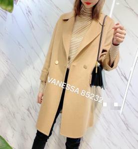 100%全手工羊毛大衣，定制款,女装,VANESSA
