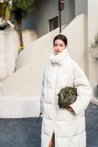 冬季新款 简约方格面包羽绒服,女装羽绒服,AUDREY WANG