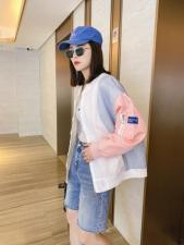 拼色外套，女装，娇姿百合