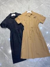 欧货棉麻连衣裙，女装连衣裙，浪漫E点