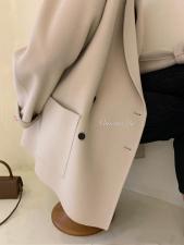 冬装新款双面羊绒大衣，女装，Vanessa Liu