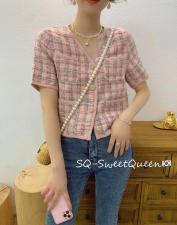 夏季新款，小香风外套，女装，MAN YU 蔓羽