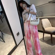 82188扎染卫裤，女装休闲裤，XTZ style