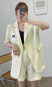 夏季新款气质套装,女装职业装,冰雪兒