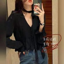 2021春～韩系天丝上衣，女装，LMNC