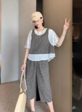 夏季新款韩版套装、连衣裙,女装职业装,紫锦百艳