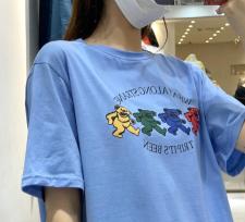 【现货】新款出货纯棉百搭短袖T恤，女装T恤，Yibee