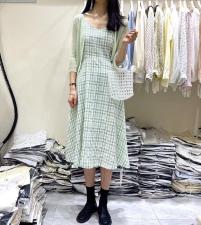 韩版清新连衣裙，女装连衣裙，OERSAID 凹赛