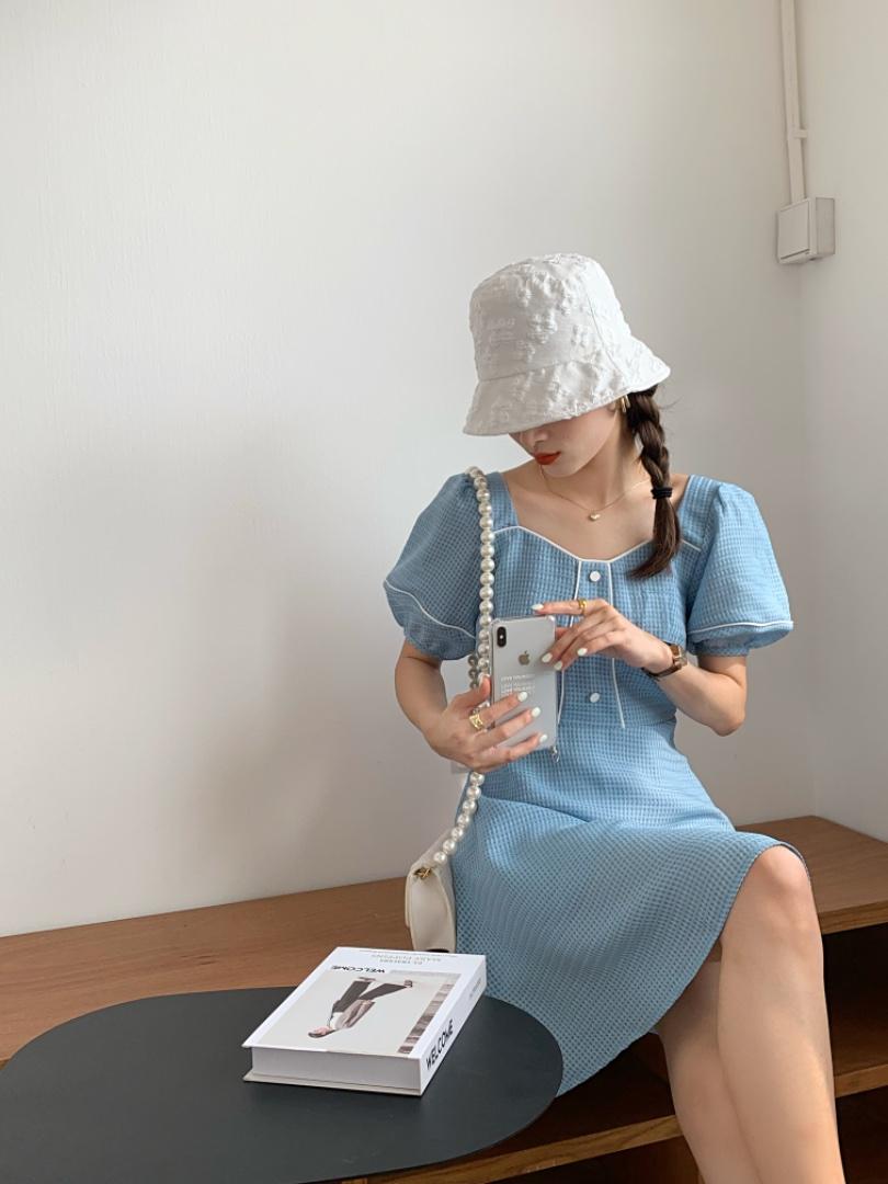 夏季新款A版连衣裙，女装连衣裙，墨初