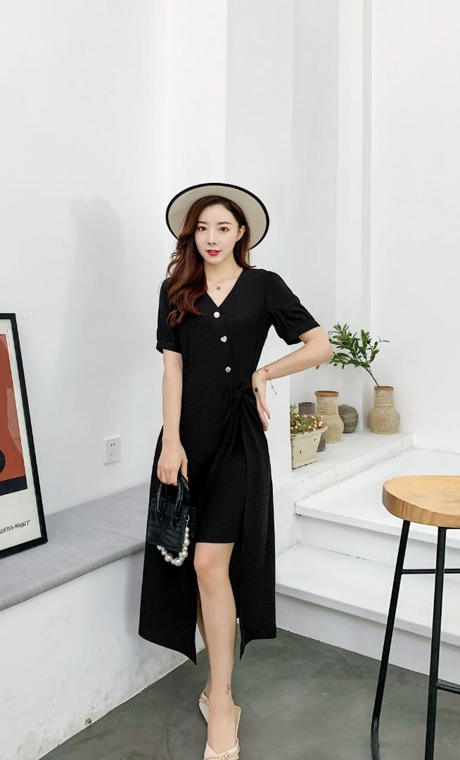 时尚淑女连衣裙，女装连衣裙，鸿依恋