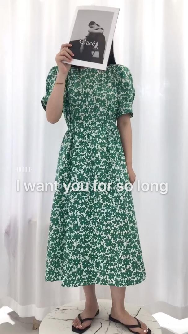 连衣裙，女装连衣裙，橙色恋人