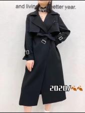 马甲两件套风衣，女装马夹，杜十衣社