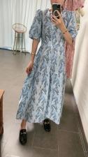 【现货】夏季新款花朵连衣裙，女装连衣裙，KEYI
