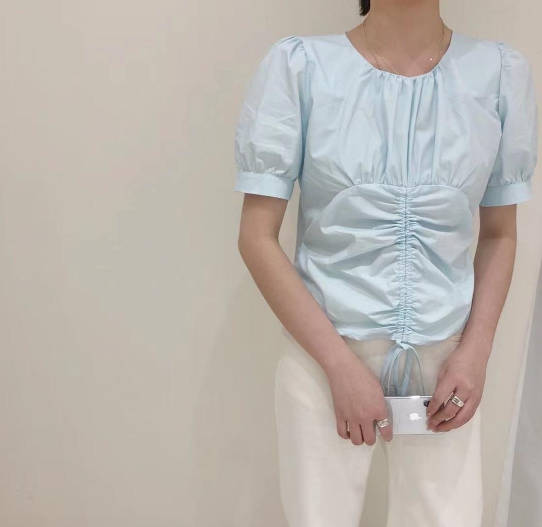 抽绳小衫，女装，EVE