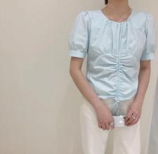 抽绳小衫，女装，EVE